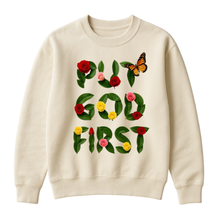 Load image into Gallery viewer, Put God First Crew
