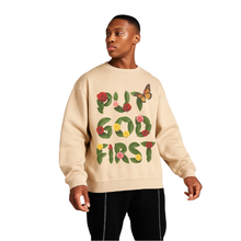 Load image into Gallery viewer, Put God First Crew
