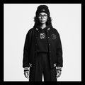 The Noir Emblem Varsity Jacket